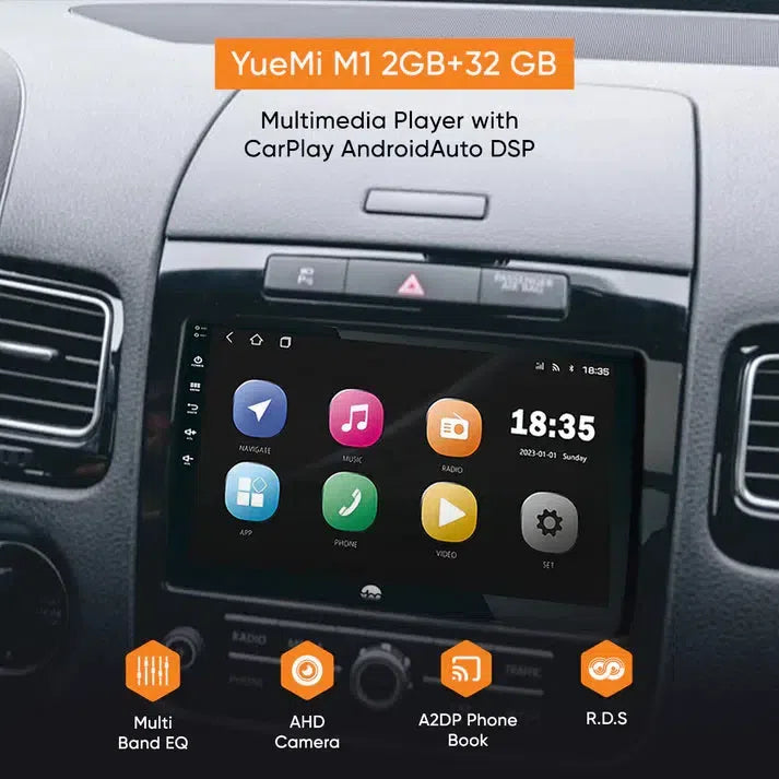 
                  
                    YueMi Ecosystem M1 Android Player 2.32 GB (360°, 4G)-ANDROID HEADUNIT-YueMi-CARPLUS
                  
                