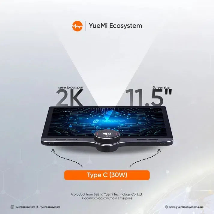 
                  
                    YueMi Ecosystem M11 Android Player 4+64 GB (360°, 4G)-ANDROID HEADUNIT-YueMi-CARPLUS
                  
                