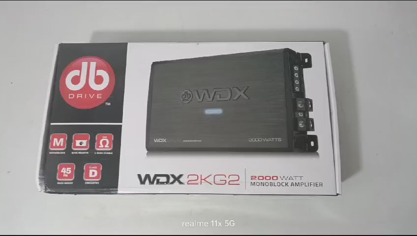 
                  
                    Load and play video in Gallery viewer, DB Drive Mono Amplifier- (WDX 2KG2)
                  
                