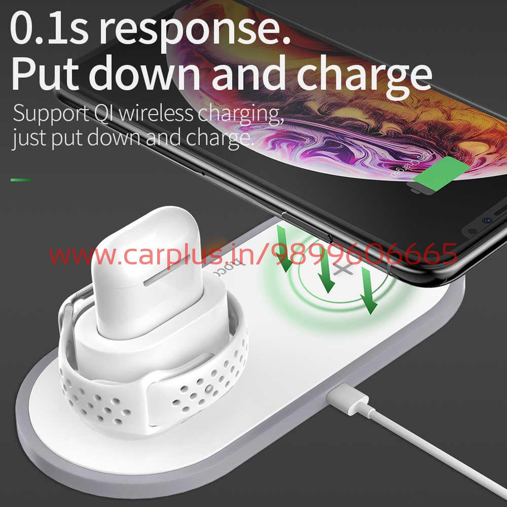 
                  
                    HOCO 3-In-1 Wireless Charger KMH-WIRELESS CHARGER WIRELESS CHARGER.
                  
                