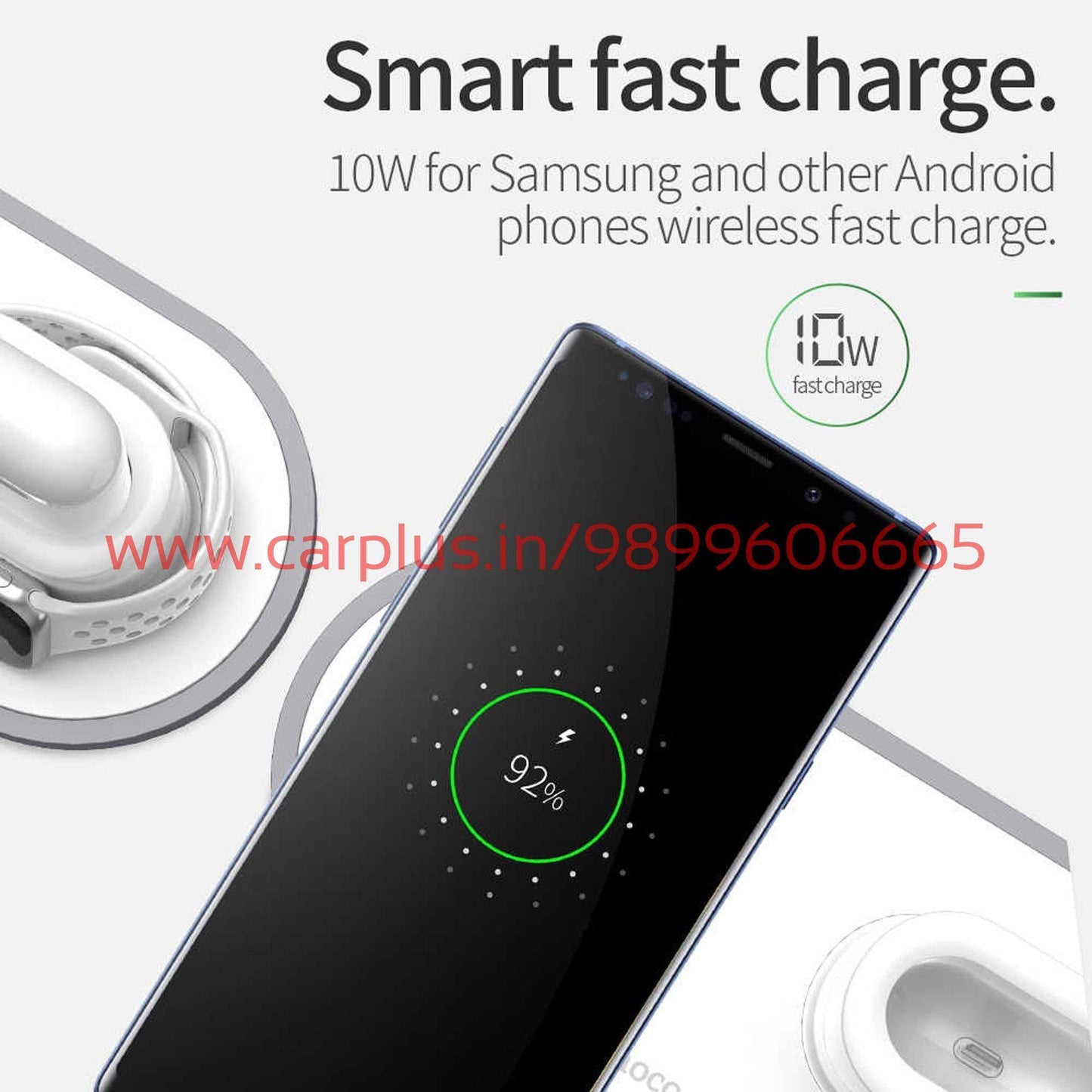 
                  
                    HOCO 3-In-1 Wireless Charger KMH-WIRELESS CHARGER WIRELESS CHARGER.
                  
                