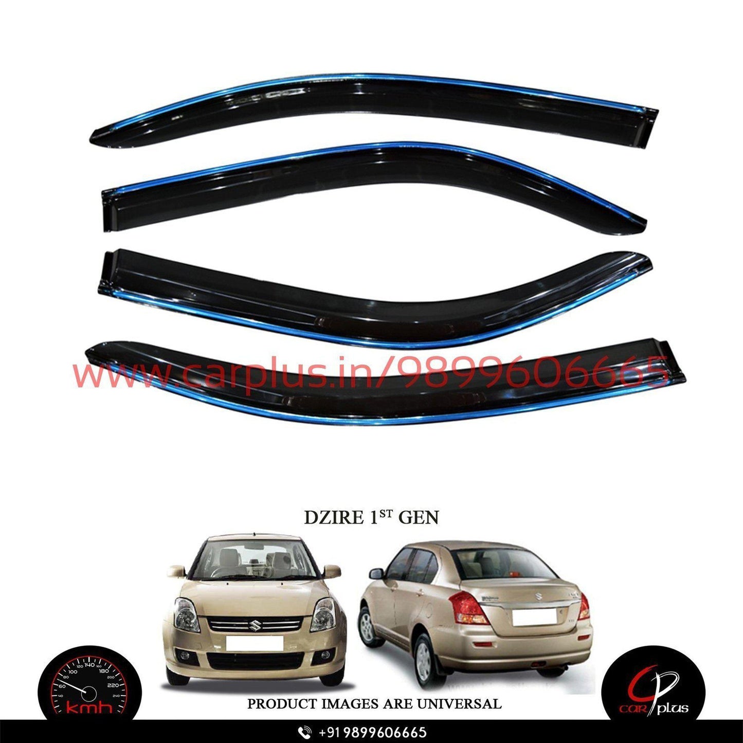 Dzire window deals visor