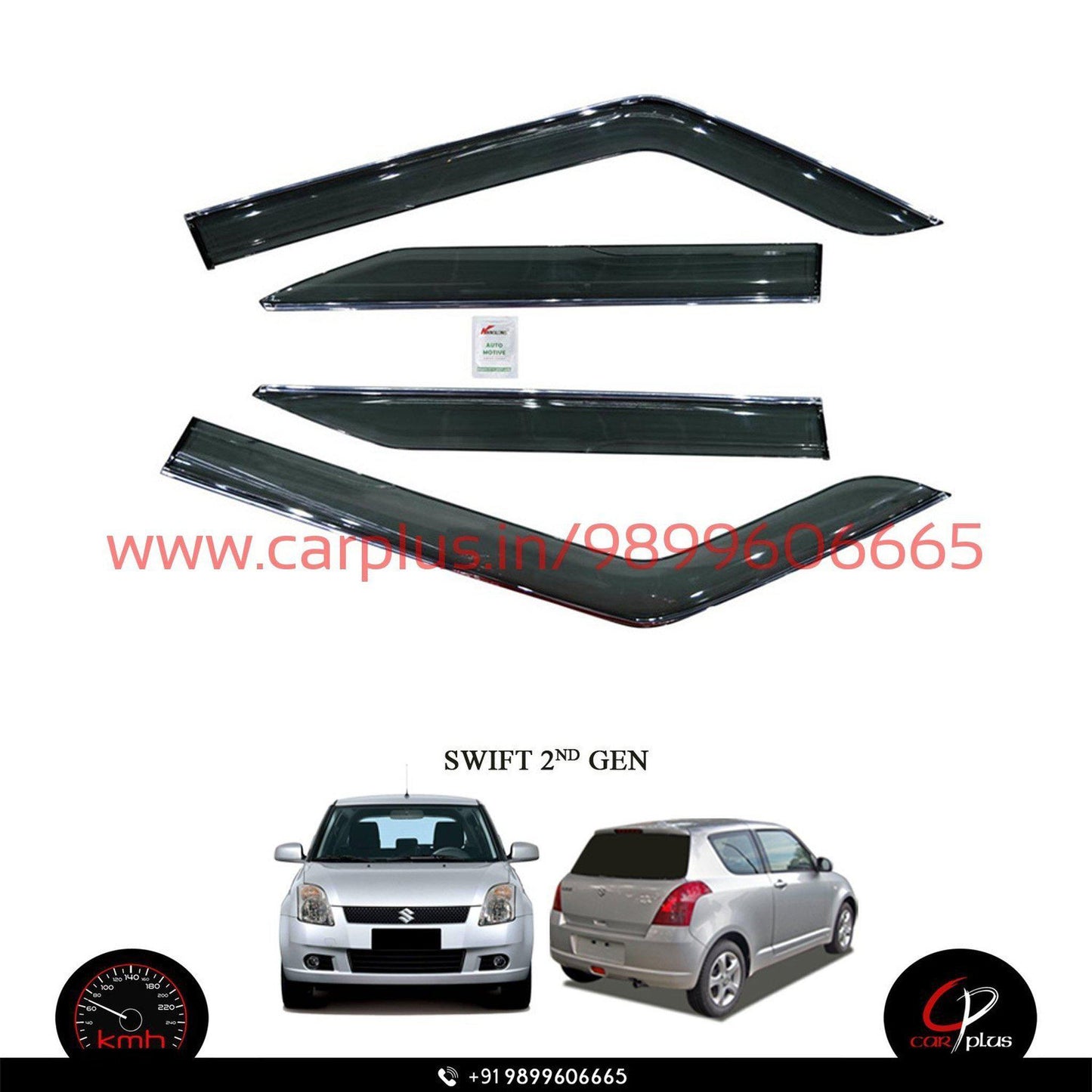 
                  
                    KMH Chrome Line Door Visor For Maruti Suzuki Swift KMH-DOOR VISOR DOOR VISOR.
                  
                