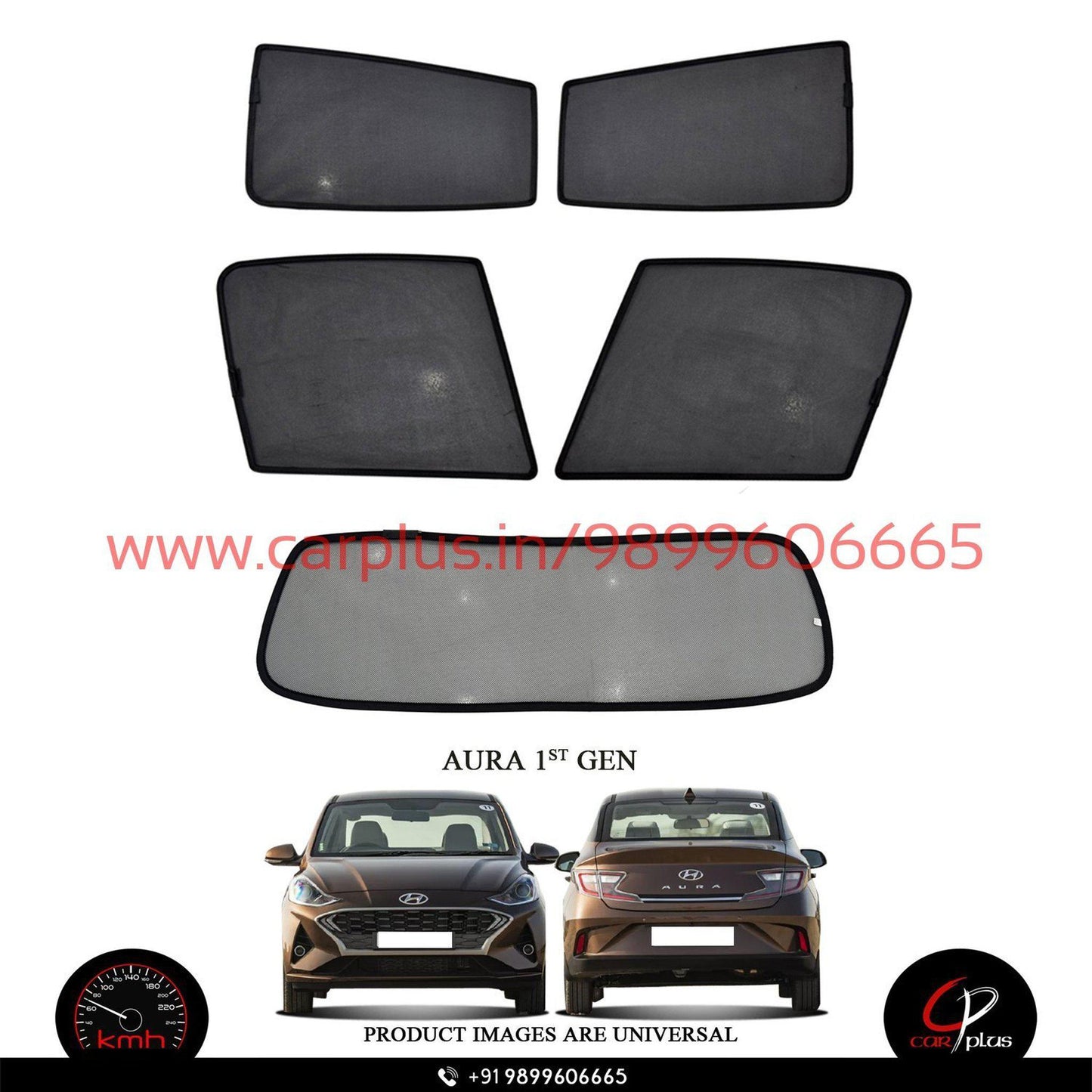 
                  
                    KMH Fixed Curtains For Hyundai Aura KMH-DC FIXED SUNSHADE.
                  
                