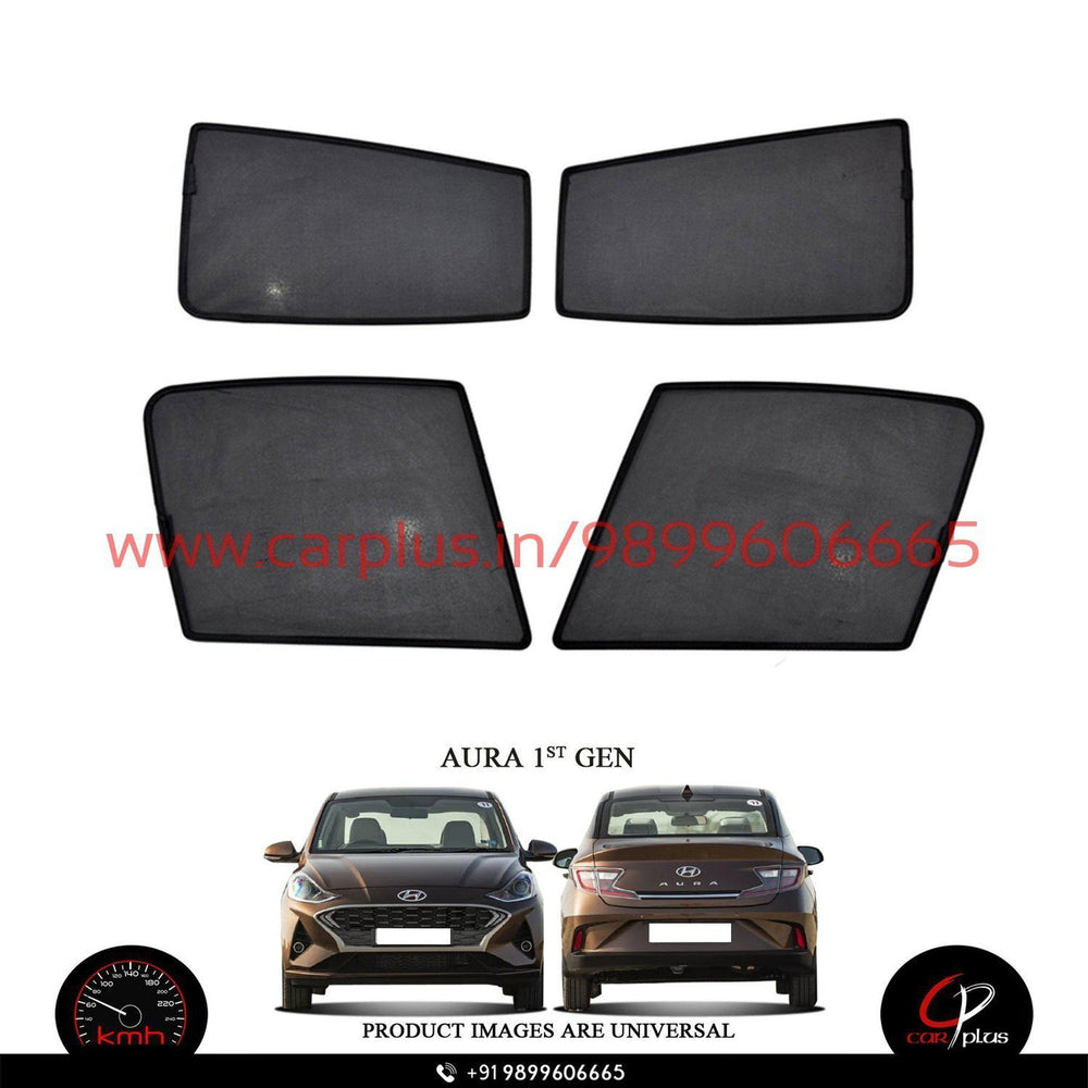 KMH Fixed Curtains For Hyundai Aura KMH-DC FIXED SUNSHADE.