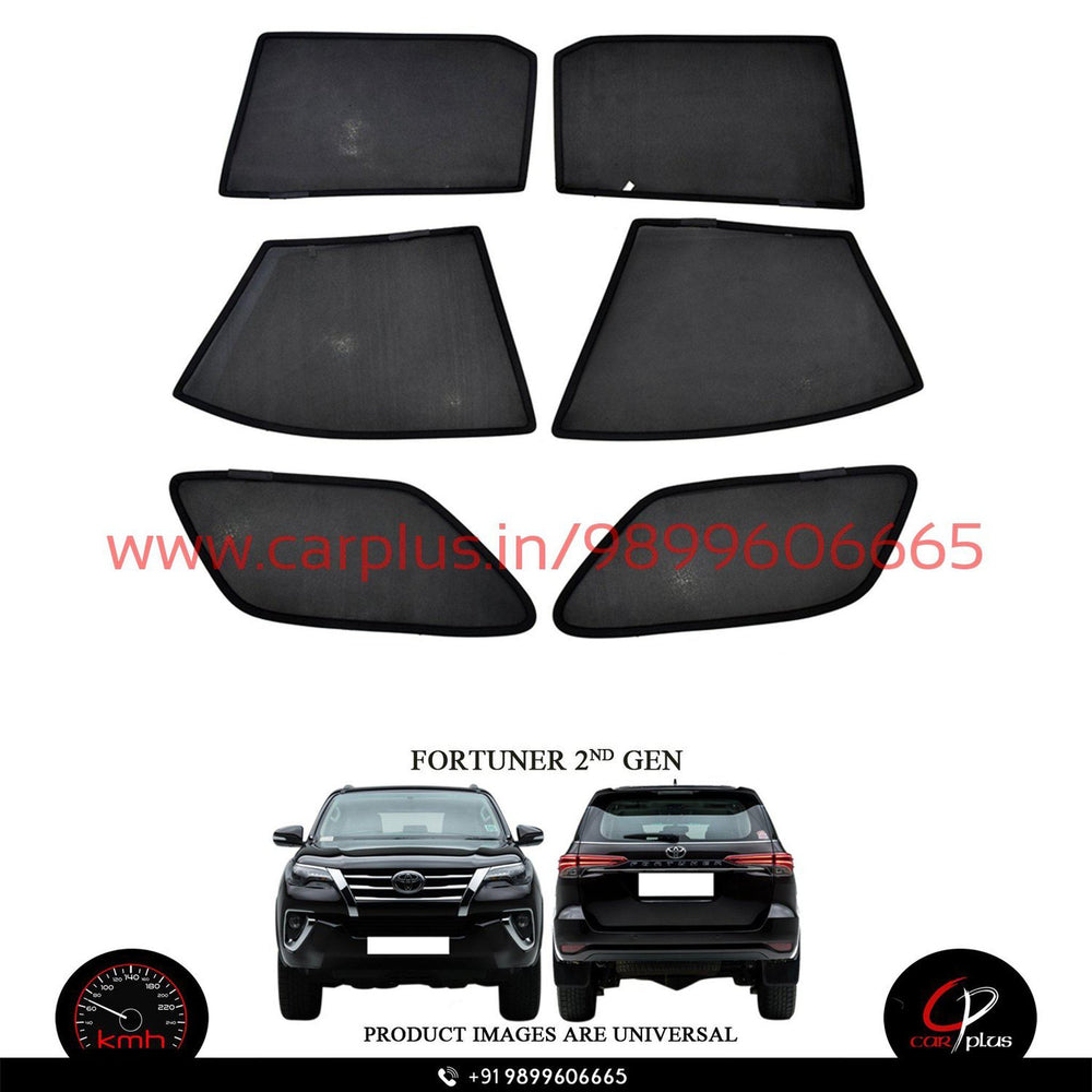 KMH Fixed Curtains For Toyota Fortuner KMH-DC FIXED SUNSHADE.