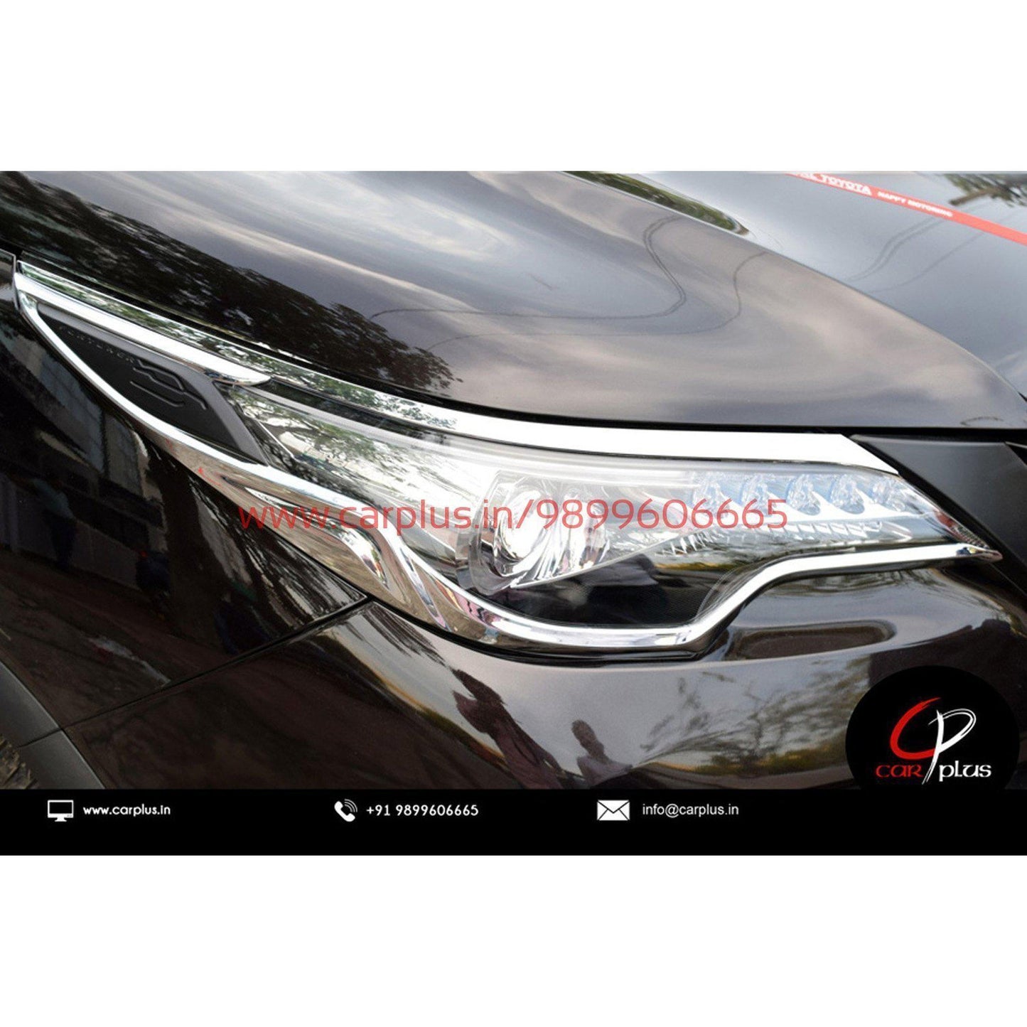 
                  
                    KMH Head Light Chrome For Toyota Fortuner (2nd GEN) CN LEAGUE EXTERIOR.
                  
                