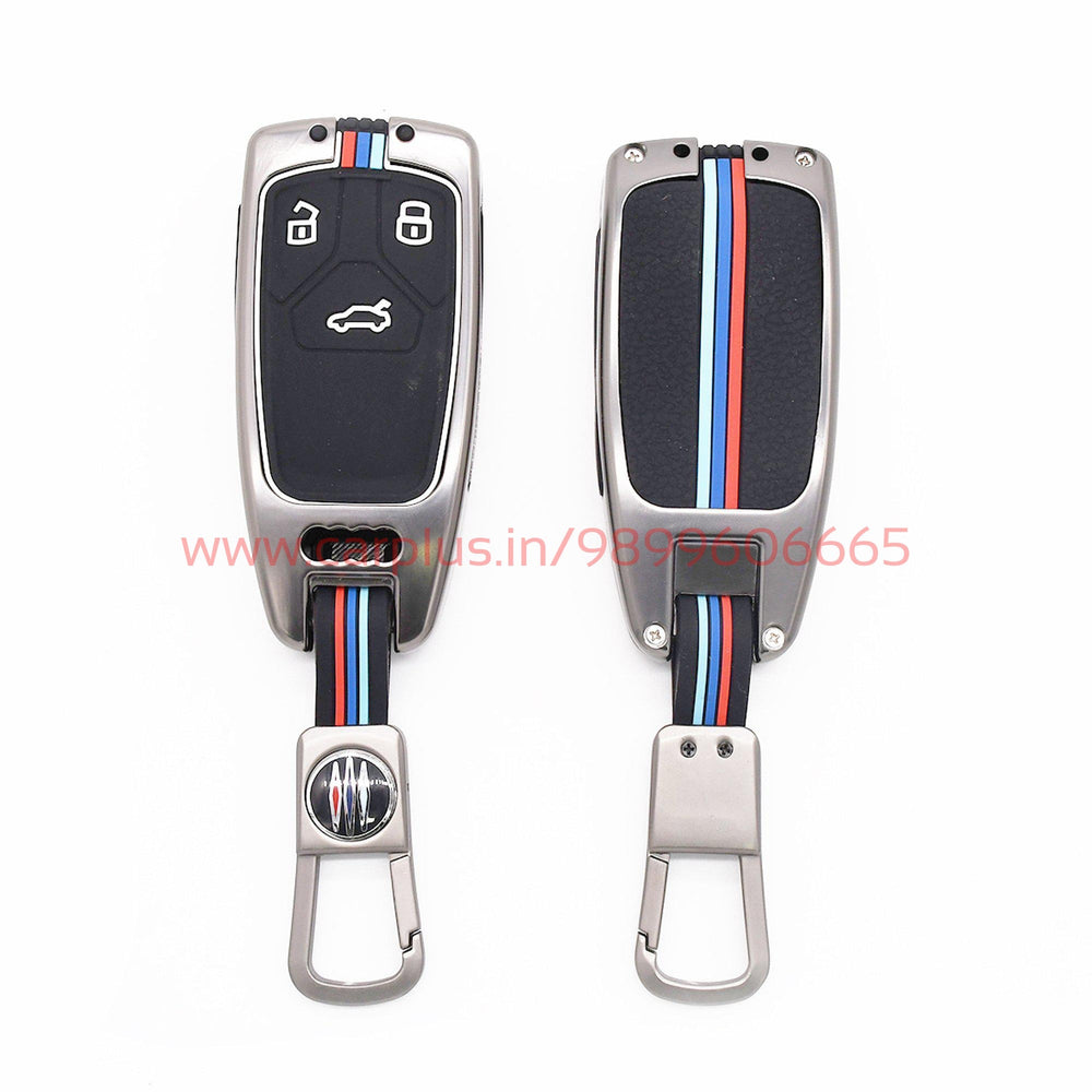 KMH Metal With Silicone Car Key Cover for Audi – CARPLUS