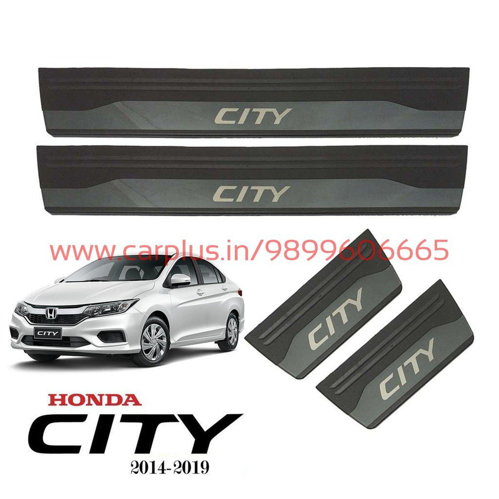 KMH Premium Door Sill Plates Light For Honda City 2014 KMH-DOOR SILL PLATES(LIGHT) DOOR SILL PLATES(LIGHT).