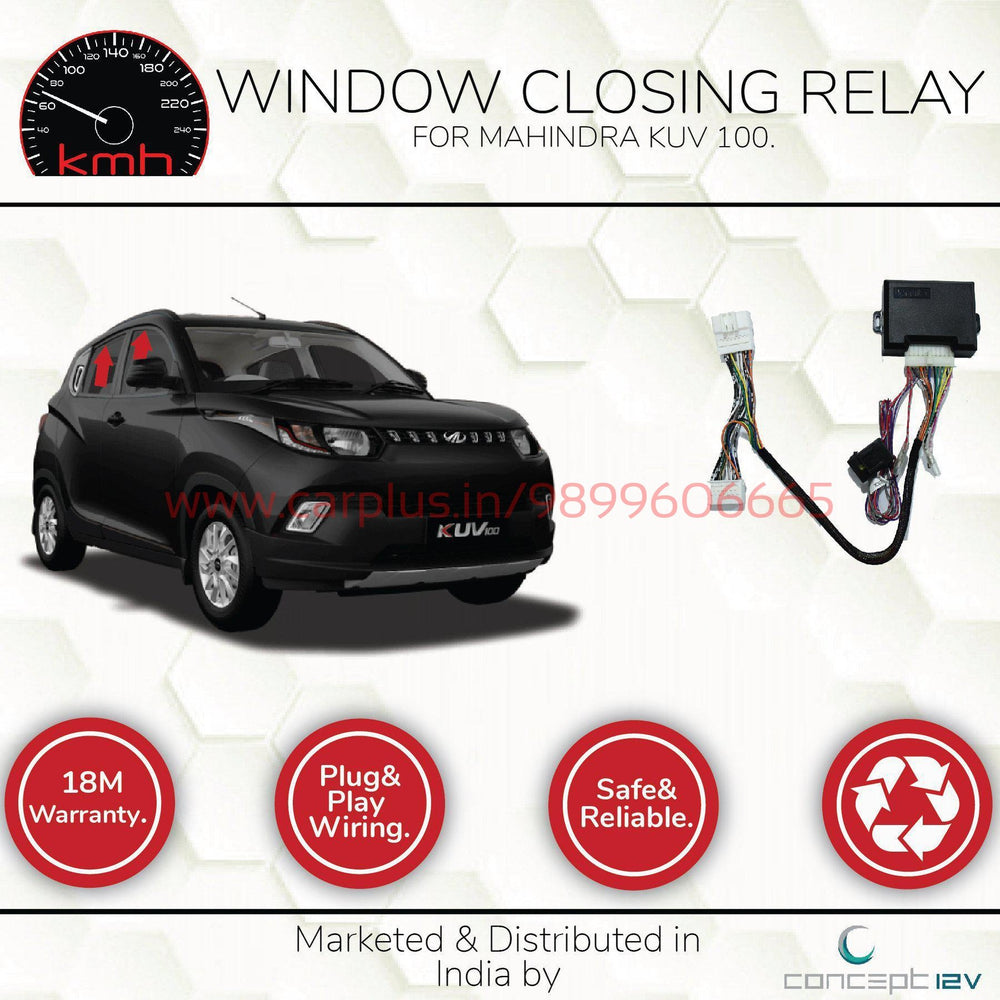 KMH Window Closer For Mahindra KUV 100 (1st GEN) KMH-WINDOW CLOSER WINDOW CLOSER.