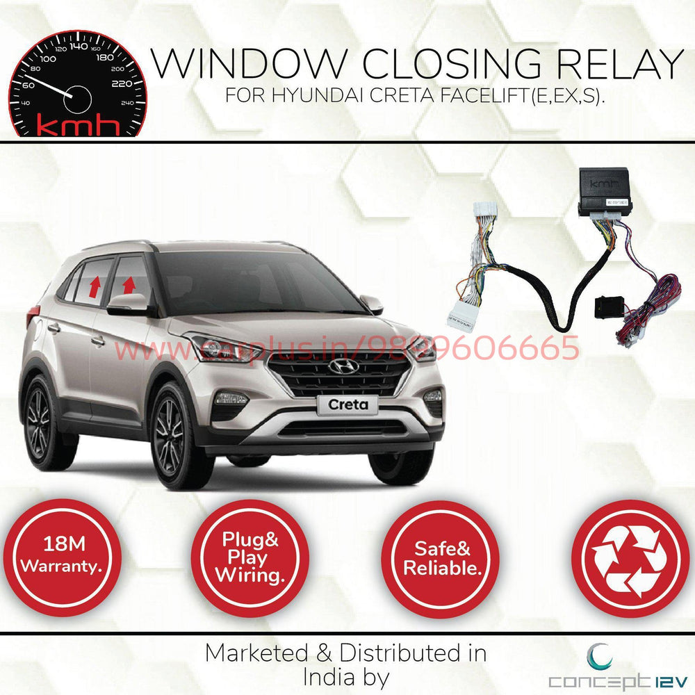 
                  
                    KMH Window Closer for Hyundai Creta (1st GEN, 1st GEN FL) KMH-WINDOW CLOSER WINDOW CLOSER.
                  
                