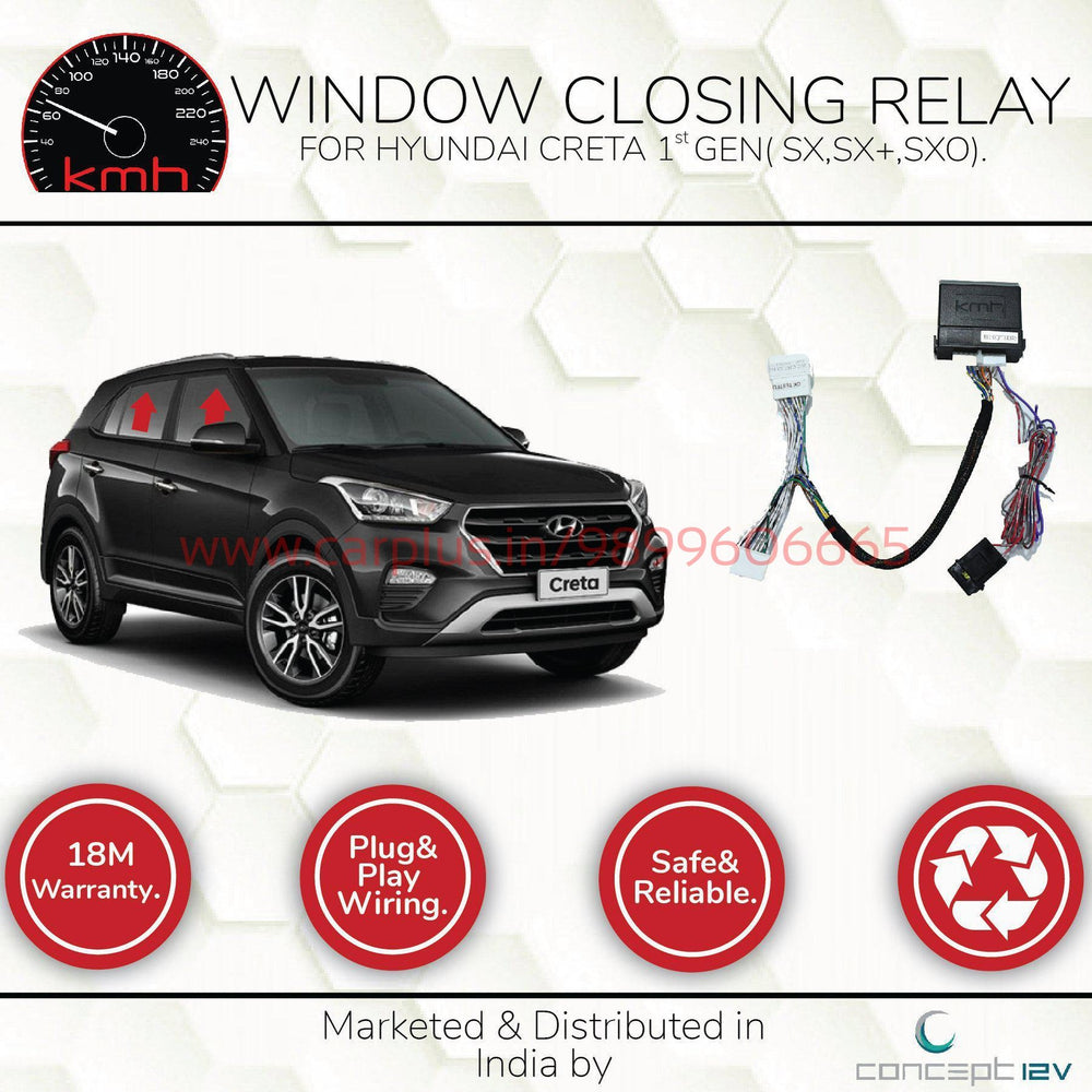 KMH Window Closer for Hyundai Creta (1st GEN, 1st GEN FL) KMH-WINDOW CLOSER WINDOW CLOSER.