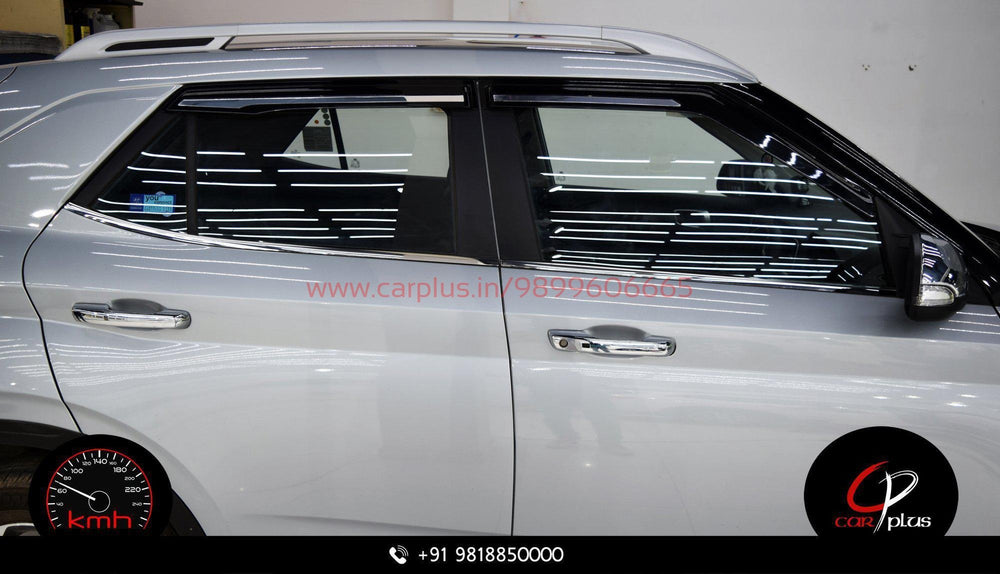 Kanglong Chrome Line Door Visor for Hyundai Venue (1st GEN) KANGLONG-DOOR VISOR DOOR VISOR.