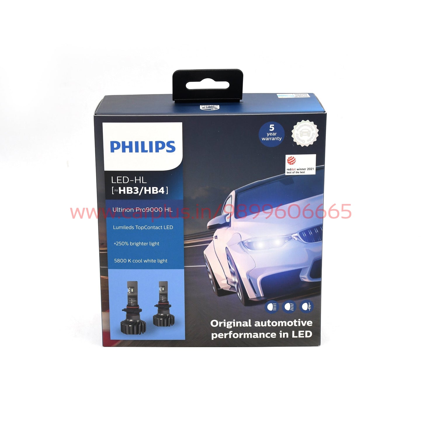 PHILIPS Ultinon Pro9000 LED Car Headlight Bulbs – CARPLUS